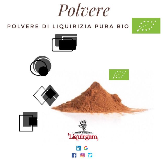 Polvere di liquirizia  biologica - provali tutti