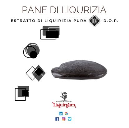 Pane di liquirizia - estratto di liquirizia Dop - biologico - provali tutti