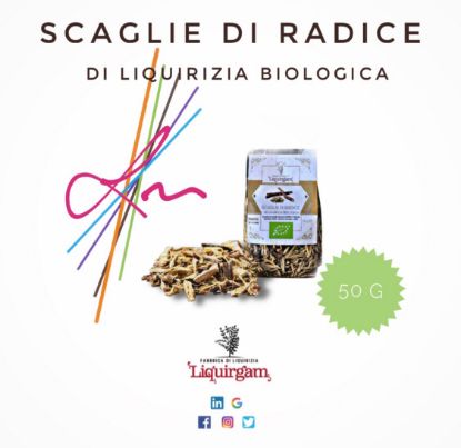 Scaglie di Radice di liquirizia Biologica 50 g