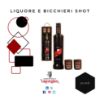 Liquore e bicchieri shot eliquir - idee regalo